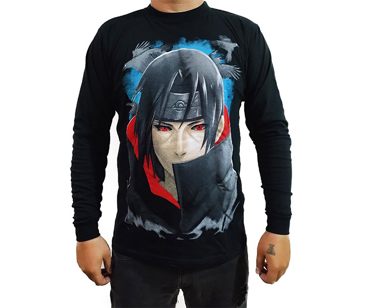 Camibuso Estampado Amigo de Naruto con Cuervo - 174