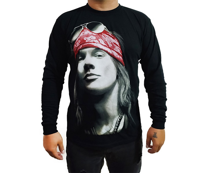 Camibuso Estampado Guns Roses - 191