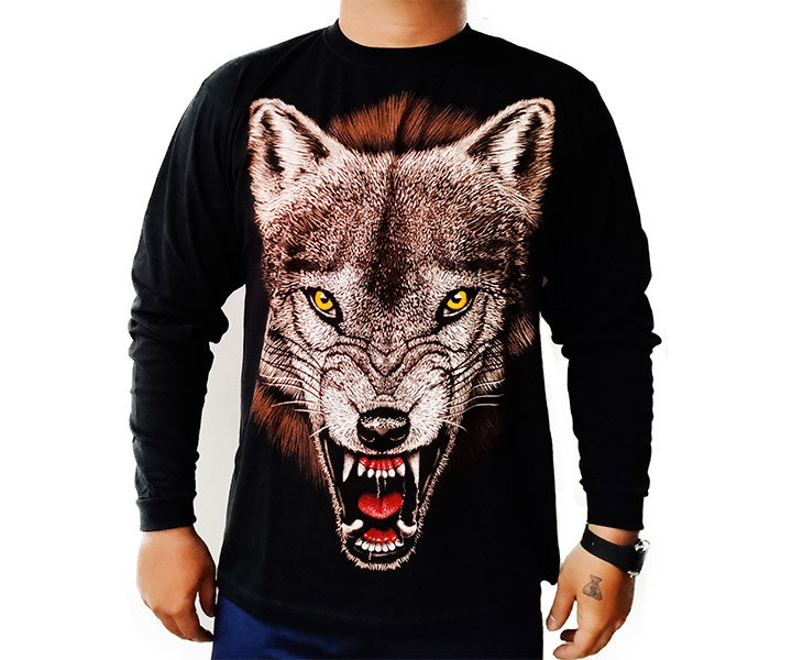 Camibuso Estampado Lobo Feroz - 201