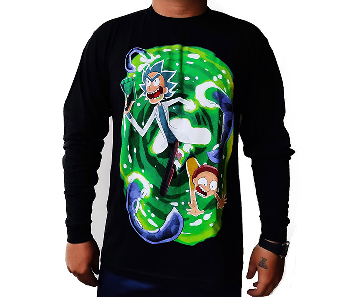 Camibuso Estampado Ricky y Morty - 213