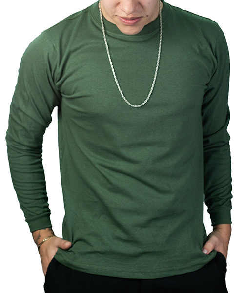 Camibuso Unicolor Verde Militar