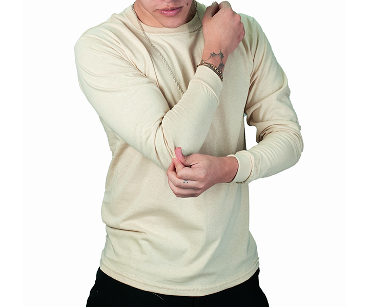 Camibuso Unicolor Beige - 375