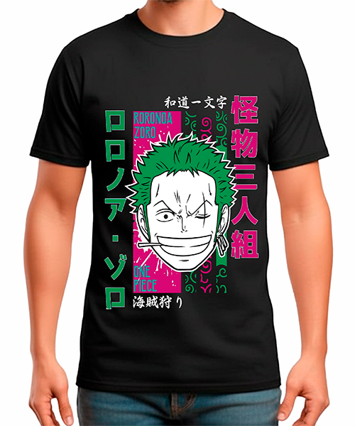 Camiseta Estampada ZORO