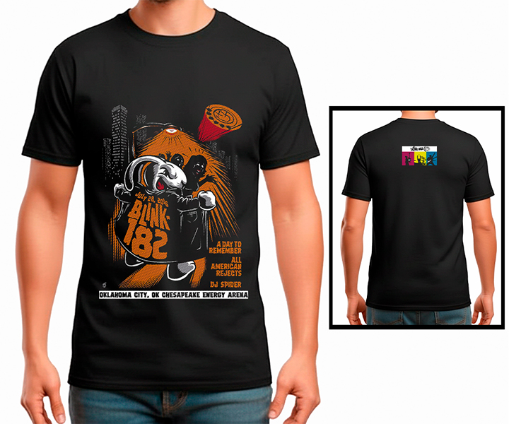 Camiseta Estampada BLINK 182 - 97