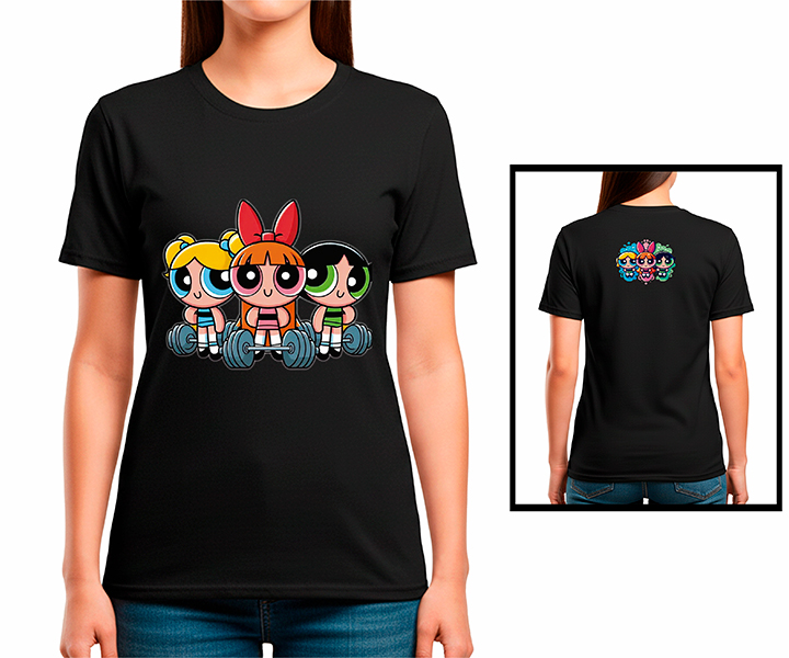 Camiseta Estampada CHICAS SUPER PODEROSAS - 93