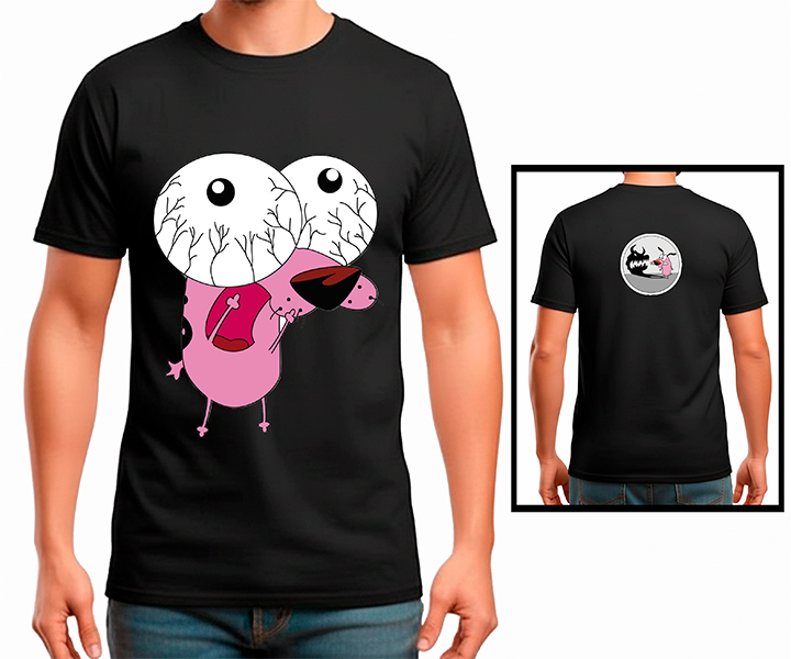 Camiseta Estampada CORAJE - 108