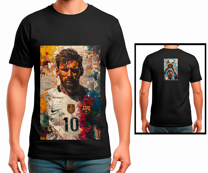 Camiseta Estampada MESSI - 104