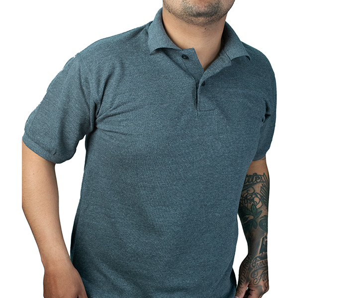 Camiseta Polo para Hombre Color Gris Ratón - 55