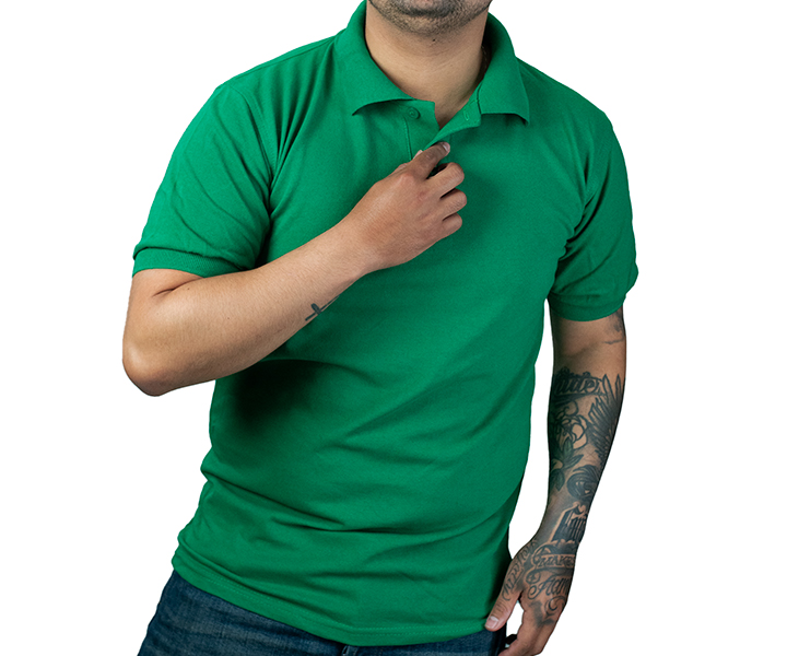 Camiseta Polo para Hombre Color Verde Cali - 66
